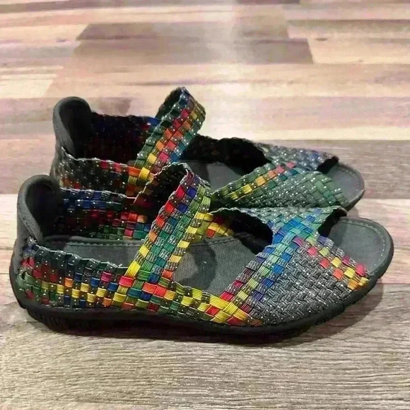 Sz 7 Rainbow color Lady Godiva shoe NWOT - Picture 4 of 6